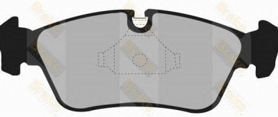 BRAKE ENGINEERING pa1179 -  Комплект тормозных колодок, дисковый тормоз
